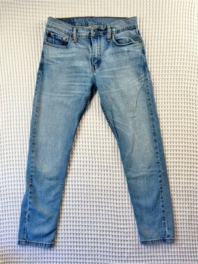 Levi’s 512 Slim Taper Light Wash Jeans Men’s 30x30 Vintage Style Denim